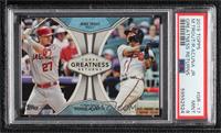 Mike Trout, Ronald Acuna Jr. [PSA 9 MINT]