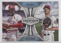 Bob Gibson, Max Scherzer [EX to NM]