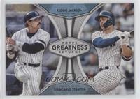 Reggie Jackson, Giancarlo Stanton