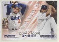 Sandy Koufax, Clayton Kershaw