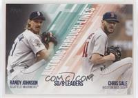 Chris Sale, Randy Johnson [Good to VG‑EX]