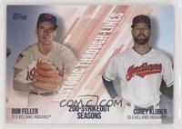 Corey Kluber, Bob Feller