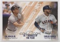 Carlos Correa, Cal Ripken Jr. [EX to NM]