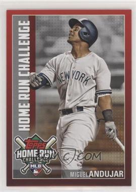 2019 Topps - Home Run Challenge Code Card #HRC-33 - Miguel Andujar [EX to NM]