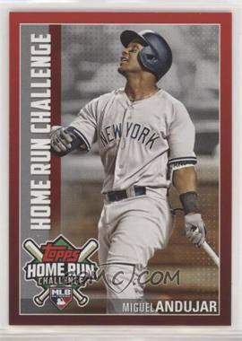 2019 Topps - Home Run Challenge Code Card #HRC-33 - Miguel Andujar [EX to NM]