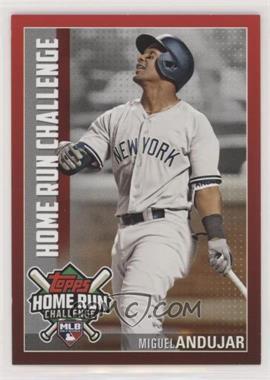 2019 Topps - Home Run Challenge Code Card #HRC-33 - Miguel Andujar [EX to NM]