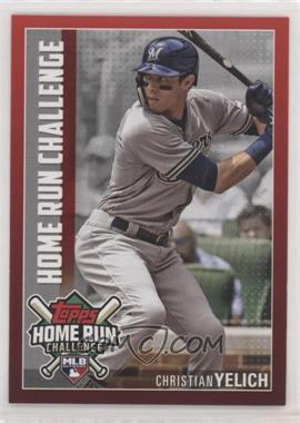 2019 Topps - Home Run Challenge Code Card #HRC-34 - Christian Yelich