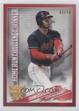 2019 Topps - Home Run Challenge Winner - July Red #HRC-15 - Francisco Lindor /79