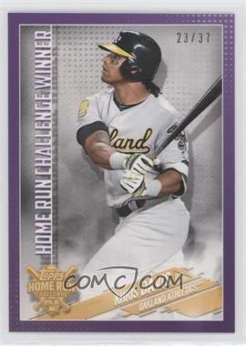 2019 Topps - Home Run Challenge Winner - September Purple #HRC-5 - Khris Davis /37