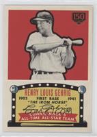 Lou Gehrig #/150