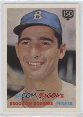 2019 Topps - Iconic Card Reprints - 150th Anniversary #ICR-69 - Sandy Koufax /150