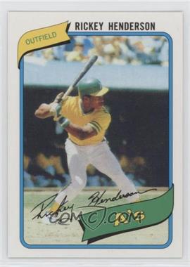 2019 Topps - Iconic Card Reprints #ICR-22 - Rickey Henderson
