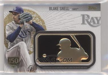 2019 Topps - MLB Logo Golden Anniversary Patch Cards - 150th Anniversary #GAP-BS - Blake Snell /150