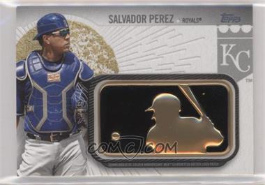 2019 Topps - MLB Logo Golden Anniversary Patch Cards #GAP-SP - Salvador Perez