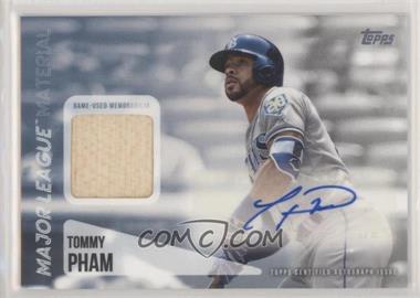2019 Topps - Major League Material Autograph Relics Series 2 #MLAR-TP - Tommy Pham /50