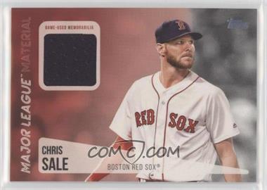 2019 Topps - Major League Material Relics #MLM-CSA - Chris Sale