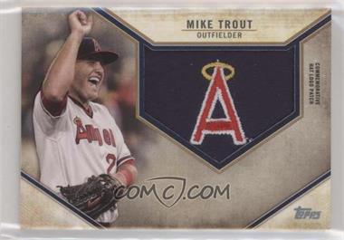 2019 Topps - Retro Hat Manufactured Logo Patch #RHLP-MT - Mike Trout