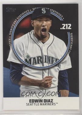 2019 Topps - Significant Statistics - Blue #SS-12 - Edwin Diaz