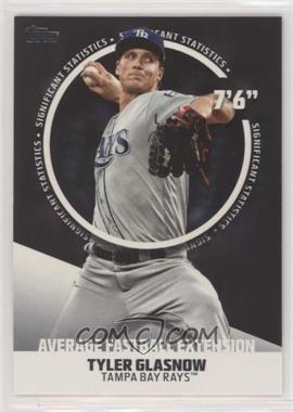 2019 Topps - Significant Statistics #SS-21 - Tyler Glasnow