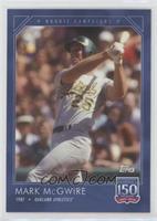 Rookie Campaigns - Mark McGwire #/1,208