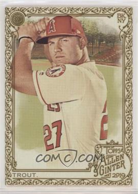 2019 Topps Allen & Ginter's - [Base] - Hot Box #10 - Mike Trout