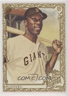 2019 Topps Allen & Ginter's - [Base] - Hot Box #53 - Willie McCovey