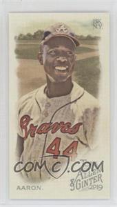 2019 Topps Allen & Ginter's - [Base] - Mini Exclusive Extended EXT #368.2 - Hank Aaron