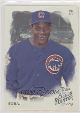 2019 Topps Allen & Ginter's - [Base] #392 - Short Print - Sammy Sosa