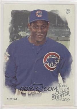 2019 Topps Allen & Ginter's - [Base] #392 - Short Print - Sammy Sosa