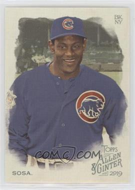 2019 Topps Allen & Ginter's - [Base] #392 - Short Print - Sammy Sosa