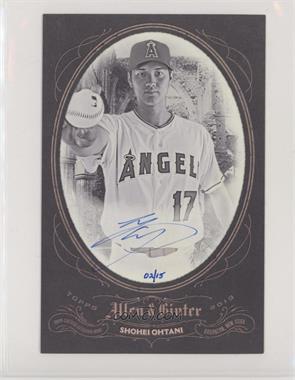 2019 Topps Allen & Ginter's - Boxloader Cabinet Cards - Autographs #BA-SO - Shohei Ohtani /15