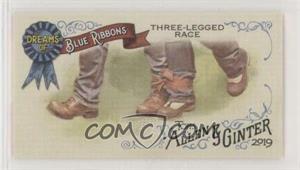 2019 Topps Allen & Ginter's - Dreams of Blue Ribbons Minis #DBR-15 - Three-legged Race Contest