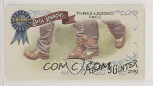 2019 Topps Allen & Ginter's - Dreams of Blue Ribbons Minis #DBR-15 - Three-legged Race Contest