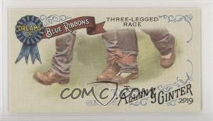 2019 Topps Allen & Ginter's - Dreams of Blue Ribbons Minis #DBR-15 - Three-legged Race Contest