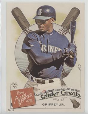 2019 Topps Allen & Ginter's - Ginter Greats #GG-12 - Ken Griffey Jr.