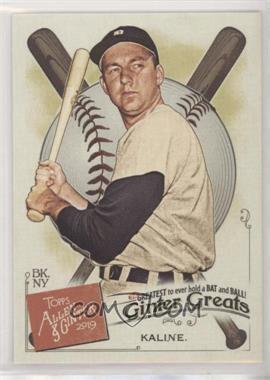 2019 Topps Allen & Ginter's - Ginter Greats #GG-20 - Al Kaline