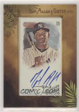 2019 Topps Allen & Ginter's - Mini Baseball Autographs #MA-MA - Miguel Andujar