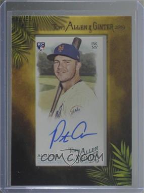 2019 Topps Allen & Ginter's - Mini Baseball Autographs #MA-PA - Peter Alonso