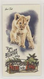 2019 Topps Allen & Ginter's - New to the Zoo Minis #NTTZ-5 - Lion Cub