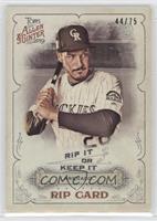 Nolan Arenado [Poor to Fair] #/75