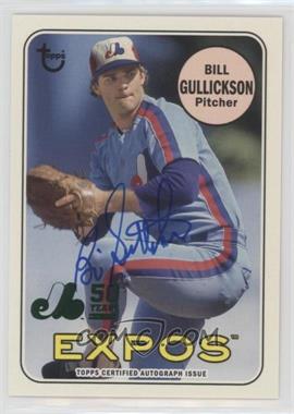 2019 Topps Archives - 50th Anniversary of the Montreal Expos Autographs - Green Foil #MTLA-BG - Bill Gullickson /99