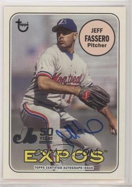 2019 Topps Archives - 50th Anniversary of the Montreal Expos Autographs #MTLA-JF - Jeff Fassero