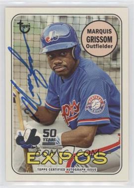 2019 Topps Archives - 50th Anniversary of the Montreal Expos Autographs #MTLA-MG - Marquis Grissom