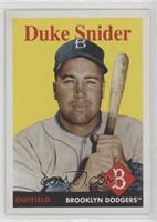 1958 Design - Duke Snider