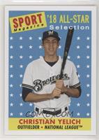 High Number 1958 All-Star Design - Christian Yelich [EX to NM]