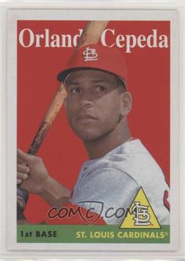 2019 Topps Archives - [Base] #45 - 1958 Design - Orlando Cepeda