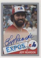 1985 Design - Jeff Reardon #/99