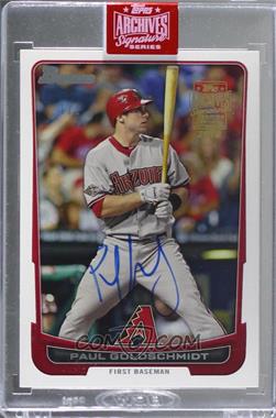 2019 Topps Archives Signature Series Active Player Edition Buybacks - [Base] #12B-8 - Paul Goldschmidt (2012 Bowman) /1 [Buyback]
