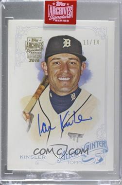 2019 Topps Archives Signature Series Active Player Edition Buybacks - [Base] #15TAG-196 - Ian Kinsler (2015 Topps Allen & Ginter) /14 [Buyback]