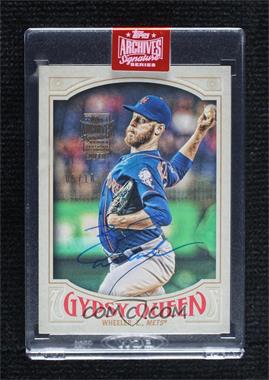 2019 Topps Archives Signature Series Active Player Edition Buybacks - [Base] #16TGQ-103 - Zack Wheeler (2016 Gypsy Queen) /18 [Buyback]